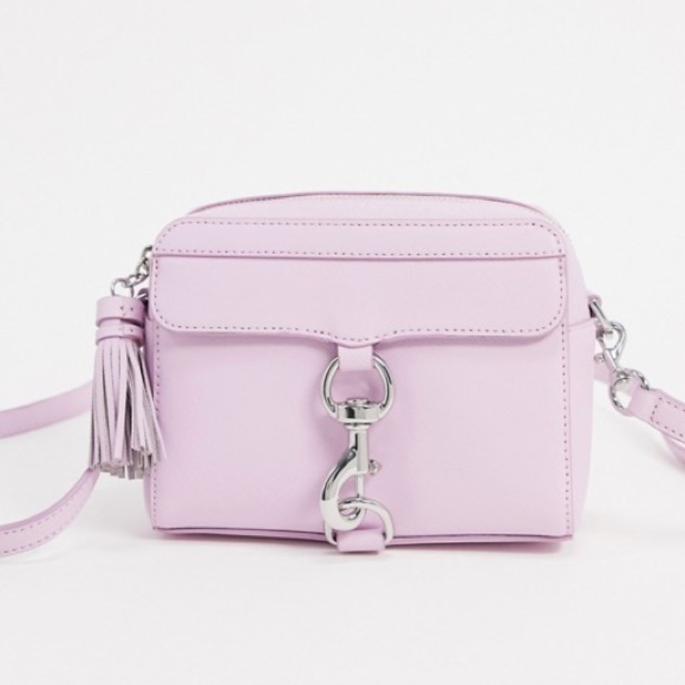 NWT Rebecca Minkoff Mab Pink Camera Bag Crossbody Purse Graduation ValentinesDay